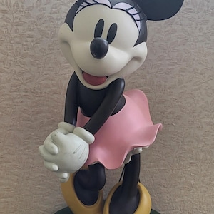 Mickey and Minnie Mouse Garden Statues - Etsy