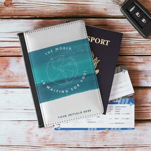 Passport Cover, Passport Book, Passport Wallet, Travel Wallet, Travel Accessory, Passport Case, Passport Sleeve, Travel Gift Wanderlust Gift