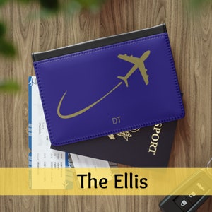 Passport Cover, Passport Book, Passport Wallet, Travel Wallet, Travel Accessory, Passport Case, Passport Sleeve, Airplane Passport Cover