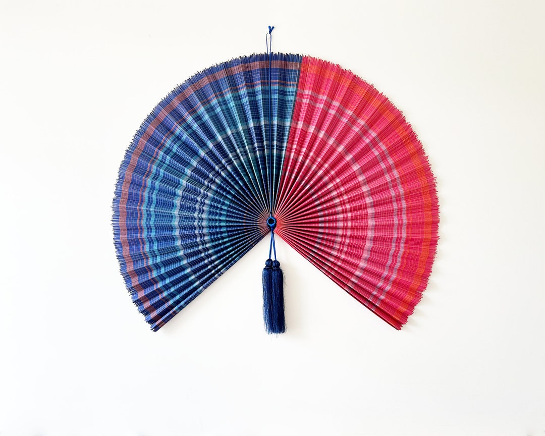 Bamboo Wall Fan Decor, Bamboo Fan, Bamboo Fan Decor, Boho Headboard Art