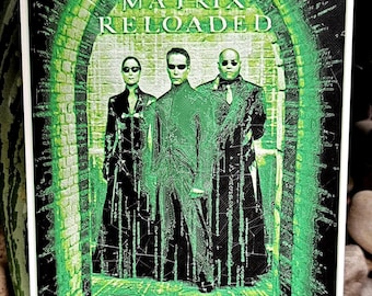 Matrix Reloaded 3D Printed Poster