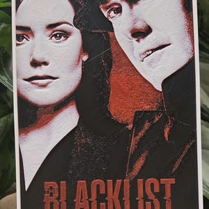 Blacklist 3D Printed Poster