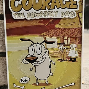 Courage the Cowardly Dog 3D Printed Poster