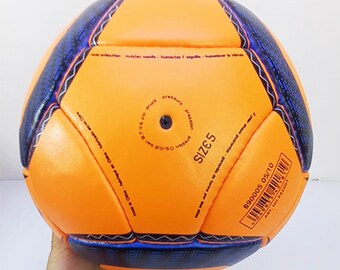 Jobulani Power Orange Ballon de football traditionnel africain | COUPE DU MONDE DE LA FIFA 2010 | Ballon de match officiel taille 5