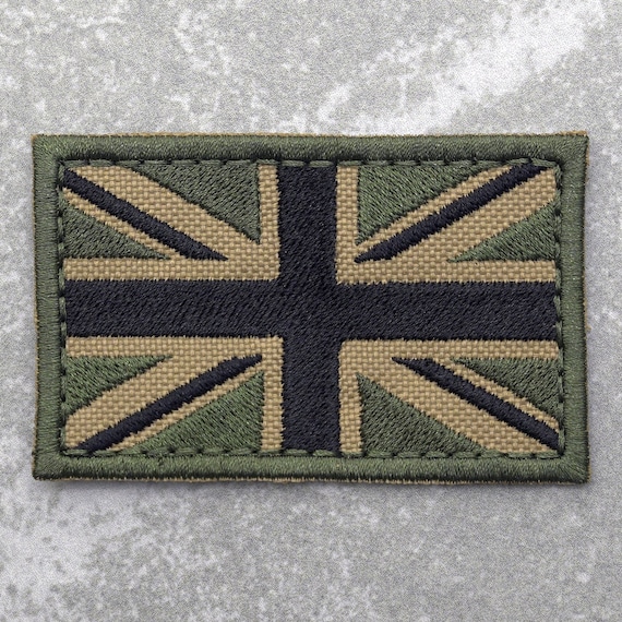 Iron or Sew On Motif Patch - Union Jack Flag Iron or Sew On Motif Patch - Union Jack Flag