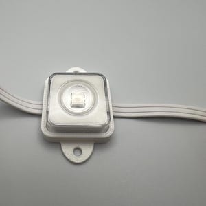 Mounting Brackets For Govee Outdoor LED Lights (H705 Non-Pro) - 40 Pack White Clips With Screws For Wall Installation