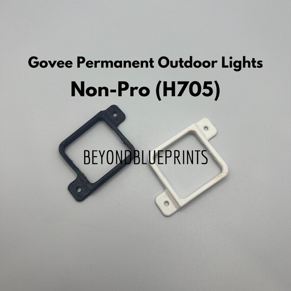 IIU Mounting Bracket Clip Kit For Govee PRO Permanent Outdoor LED Lights – Model H706 3 thumbnail image