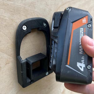 Ridgid Tool Battery Mount Accessory