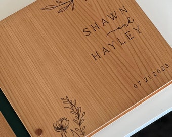 Personalized Wooden Ring Box