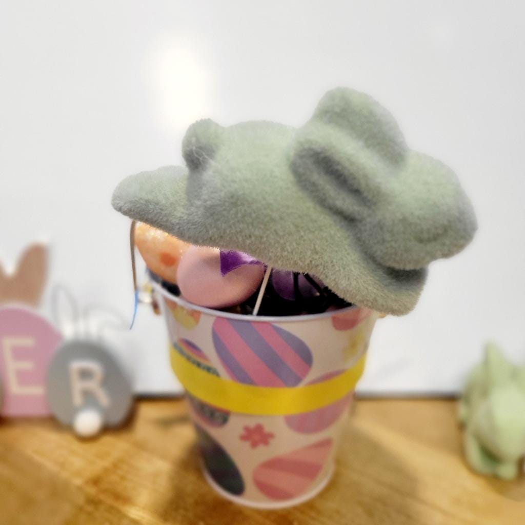 Easter Egg and Flower Table Home Decor Bucket - Thumbnail 4