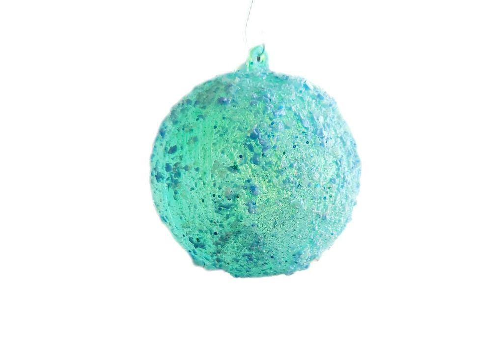 Shattered glass shatterproof ball ornaments with bells - Thumbnail 6