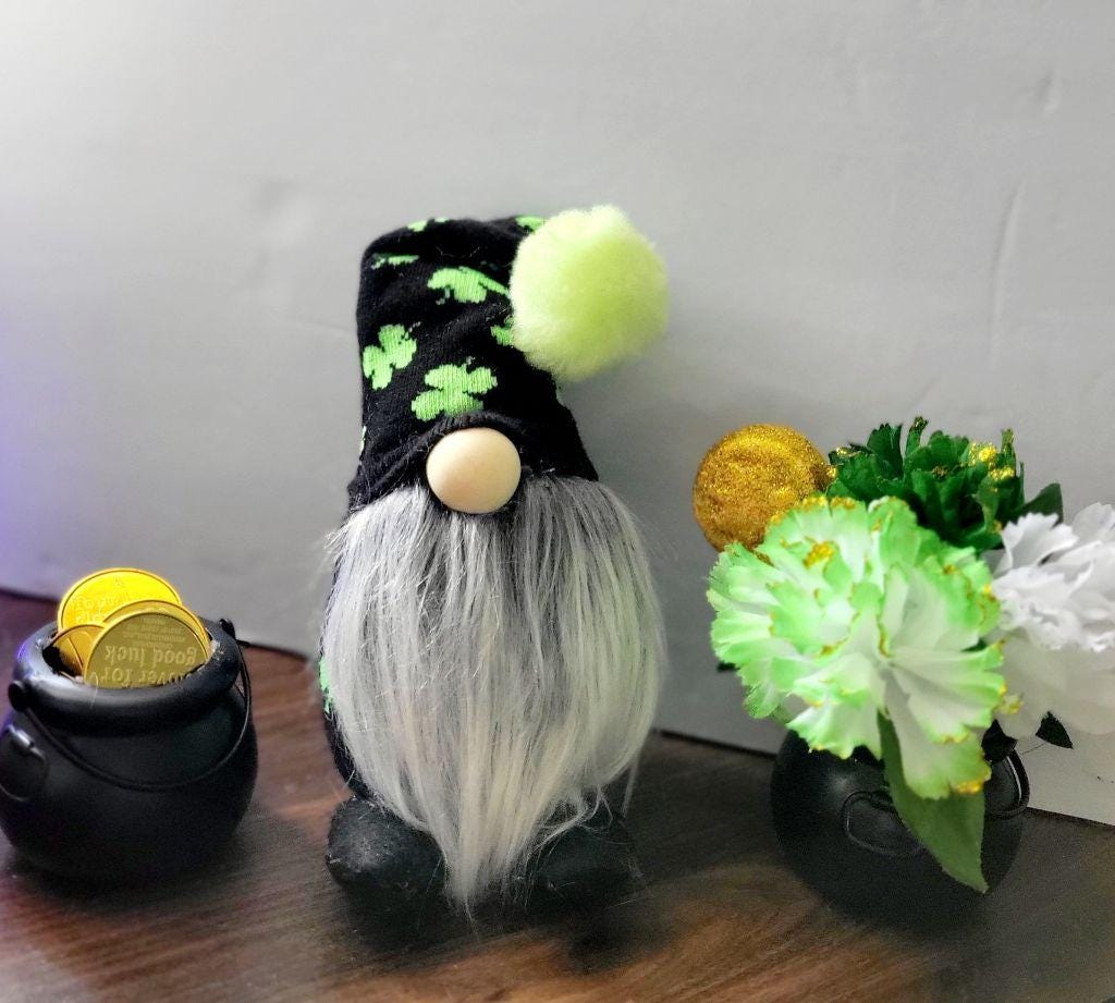 St Patrick's Day Leprechaun Gnomeme