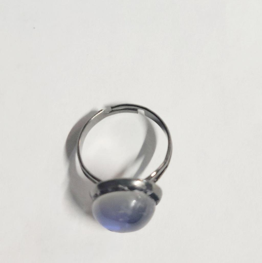 Hand crafted adjustable color changing mood ring - Thumbnail 7