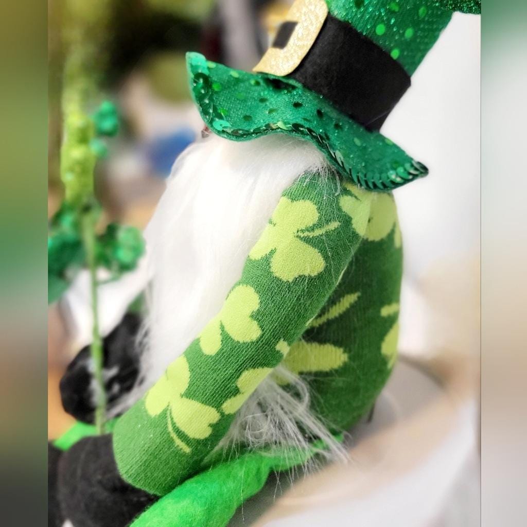 St Patrick's Day Leprechaun Gnome - Thumbnail 5