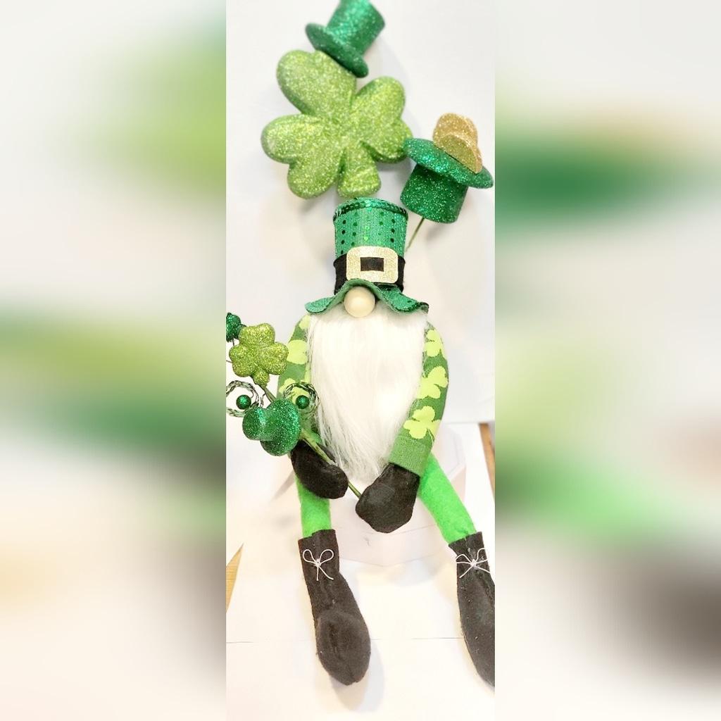 St Patrick's Day Leprechaun Gnome - Thumbnail 3
