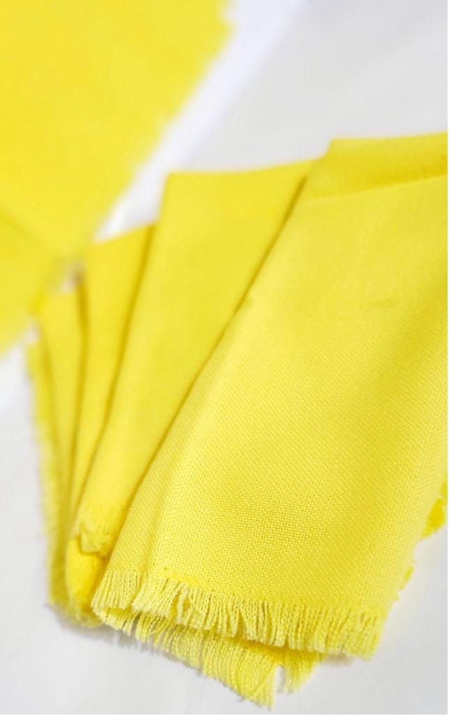 Vintage Fabric linen dinner napkins - Thumbnail 3