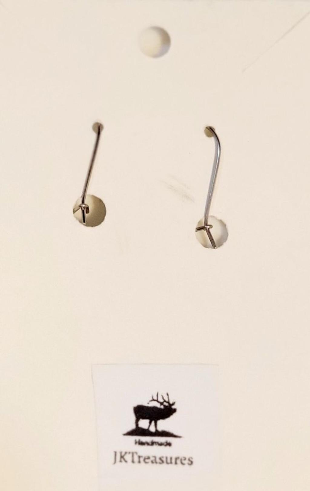 Trending Mood balancing comfort jewelry dangle latch back earrings artisan made - Thumbnail 4