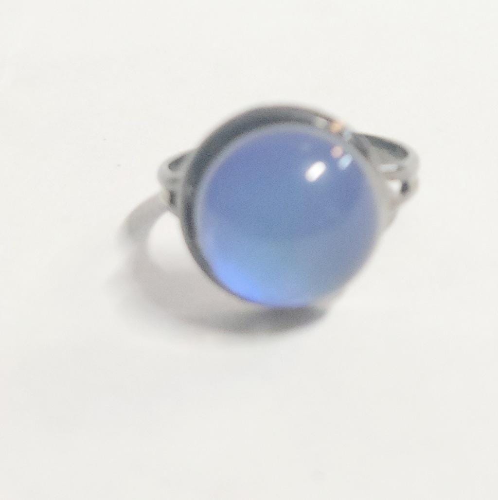 Hand crafted adjustable color changing mood ring - Thumbnail 6