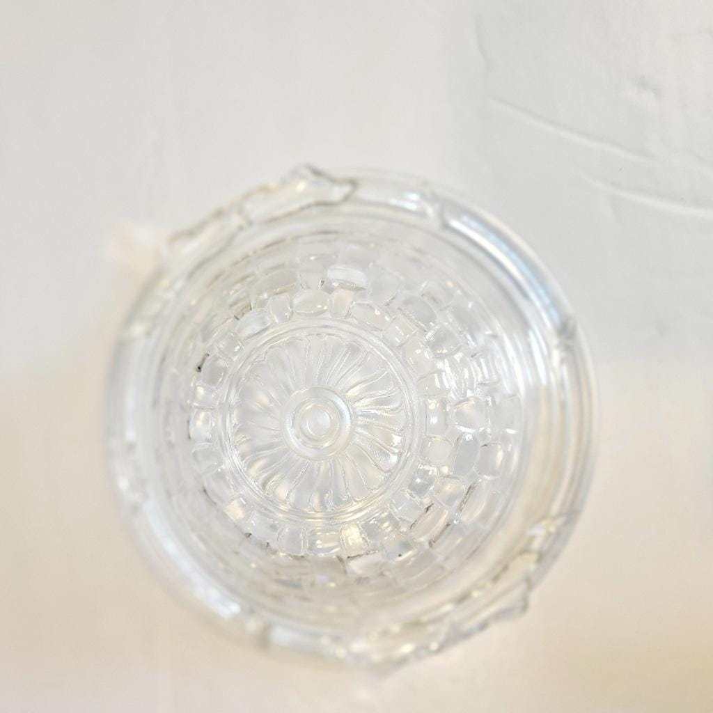 Vintage Clear Depression Pressed Glass Dessert Berry Bowls Set of 6 - Thumbnail 3