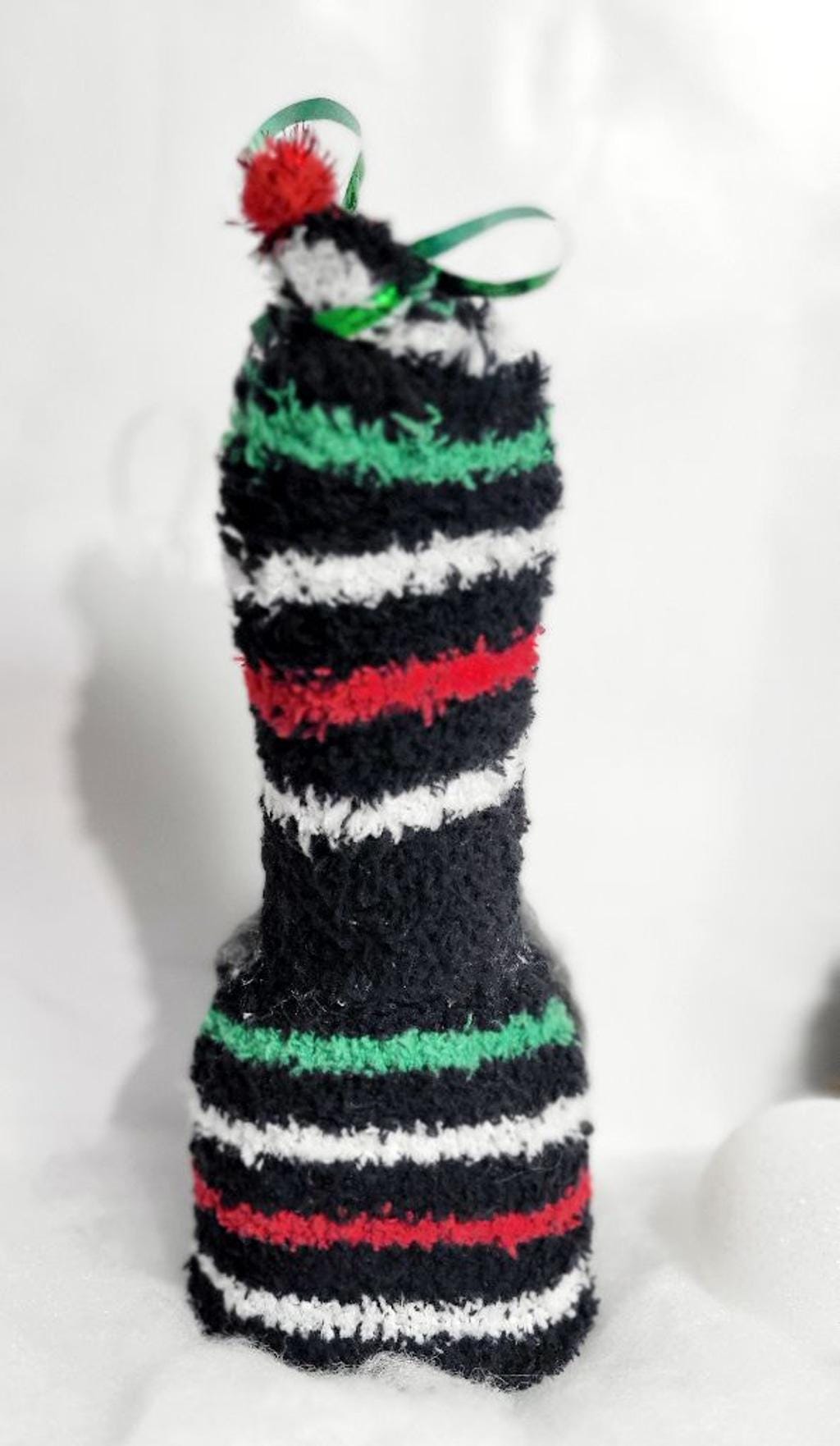 Hand crafted Christmas sock gnome - Thumbnail 3