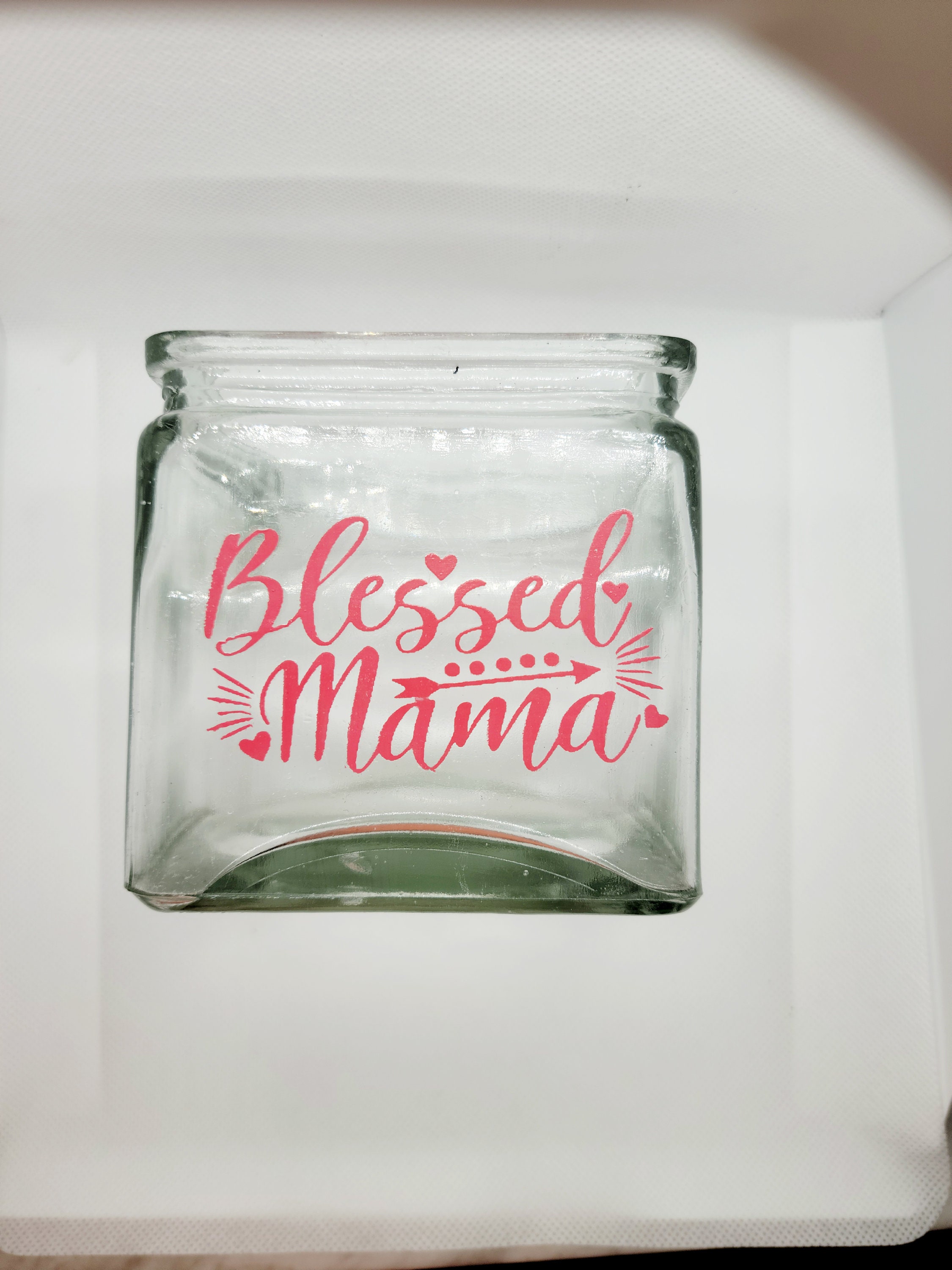 Blessed Mama candle jar Mother's Day gift gift for mom - Thumbnail 6
