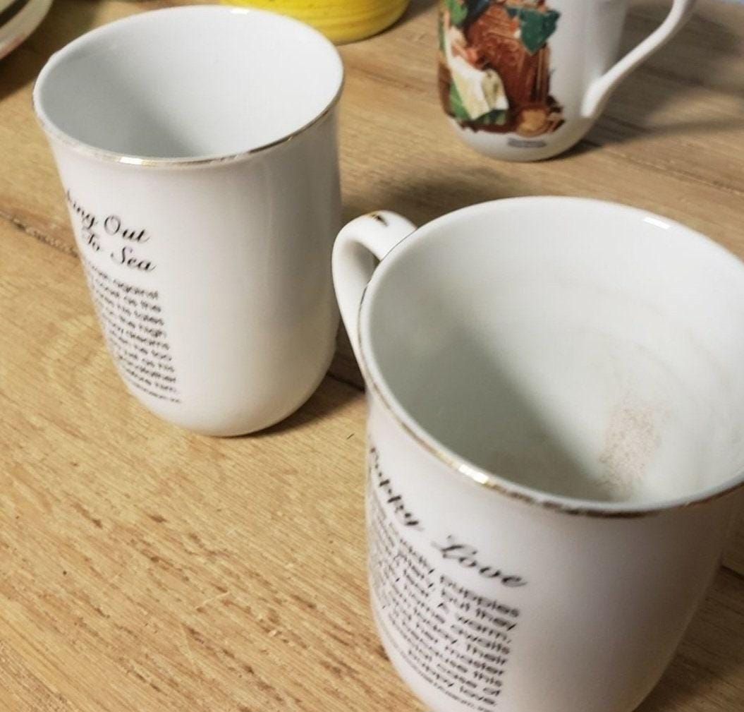 Vintage Rockwell mug 4 piece set - Thumbnail 6