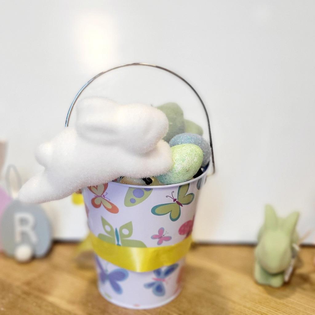 Colorful Easter Bucket Table Home Decor - Thumbnail 4
