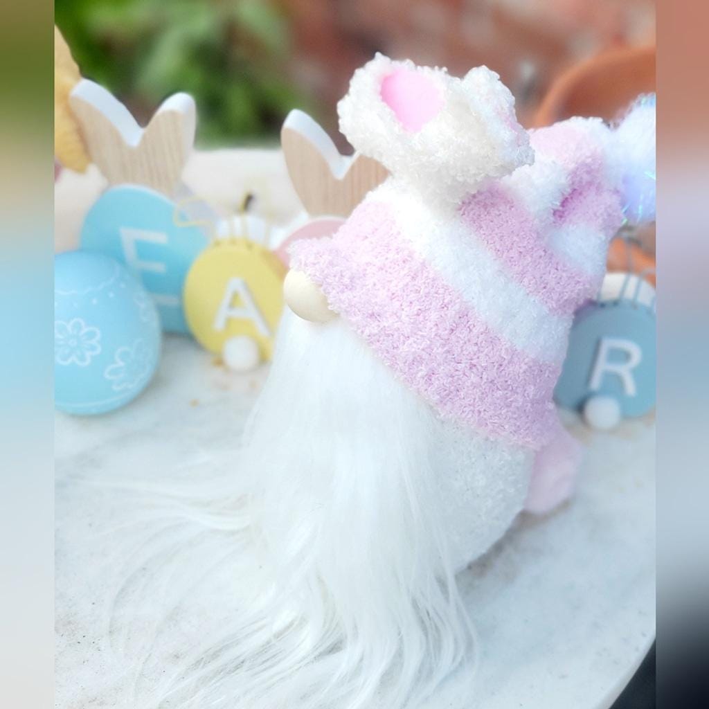 Easter Bunny Spring Time Gnome - Thumbnail 3