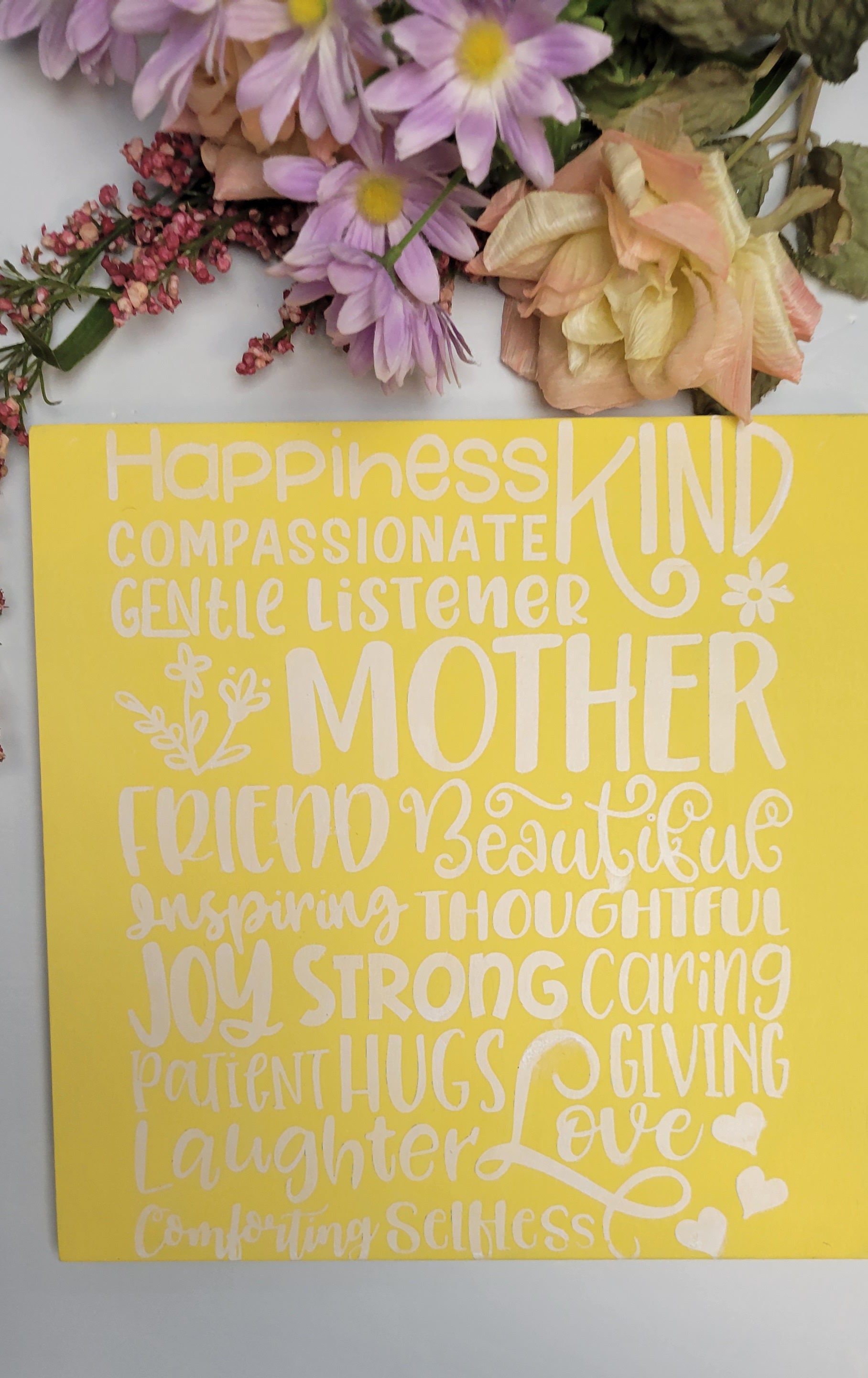 Mother's day gift, table art, decor sign, gift for mom - Thumbnail 3