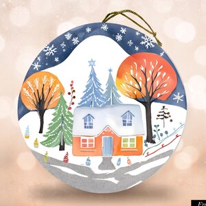 Scandinavian christmas ornament, Tree decoration, Scandinavian christmas decor, Tree ornament, Scandinavian gift