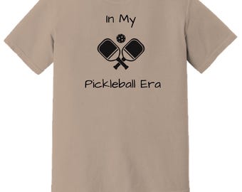 In meiner Pickleball Era T-Shirt, USA Baumwolle, Pickleball Spieler Geschenk