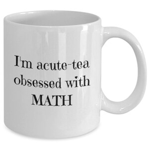 Math teacher pun gift, cute math teacher gift, teacher of math mug gift, funny math teacher mug gift