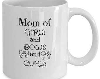 Mama der Mädchen Tasse, Mutter Geschenk