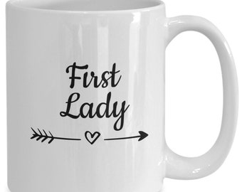 First Lady Kaffeetasse, Frau Wertschätzung Geschenk