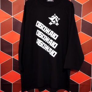 T-shirt met driekwartmouwen &quot;ОБОЖАЮ&quot;