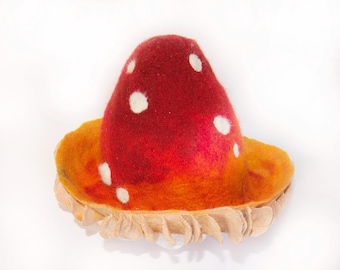 Sauna hat "Amanita"