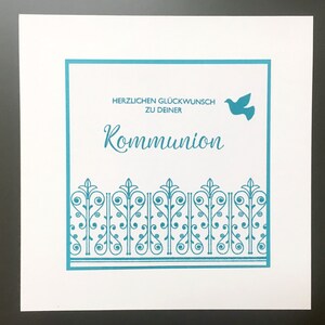 Karte - Glückwunsch für Sakramente