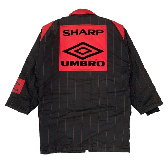 Vintage 90s Manchester United Umbro Jacket Size Medium Oversized