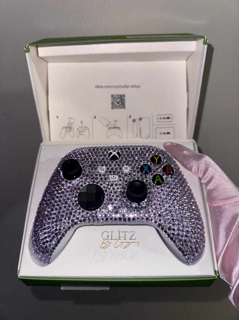 Pink Badazzled Controller Bling Xbox Controller - Etsy