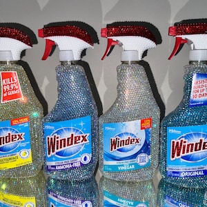 Bottiglia di Windex scintillante