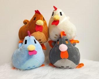 Stardew Valley Chicken Plush Toy