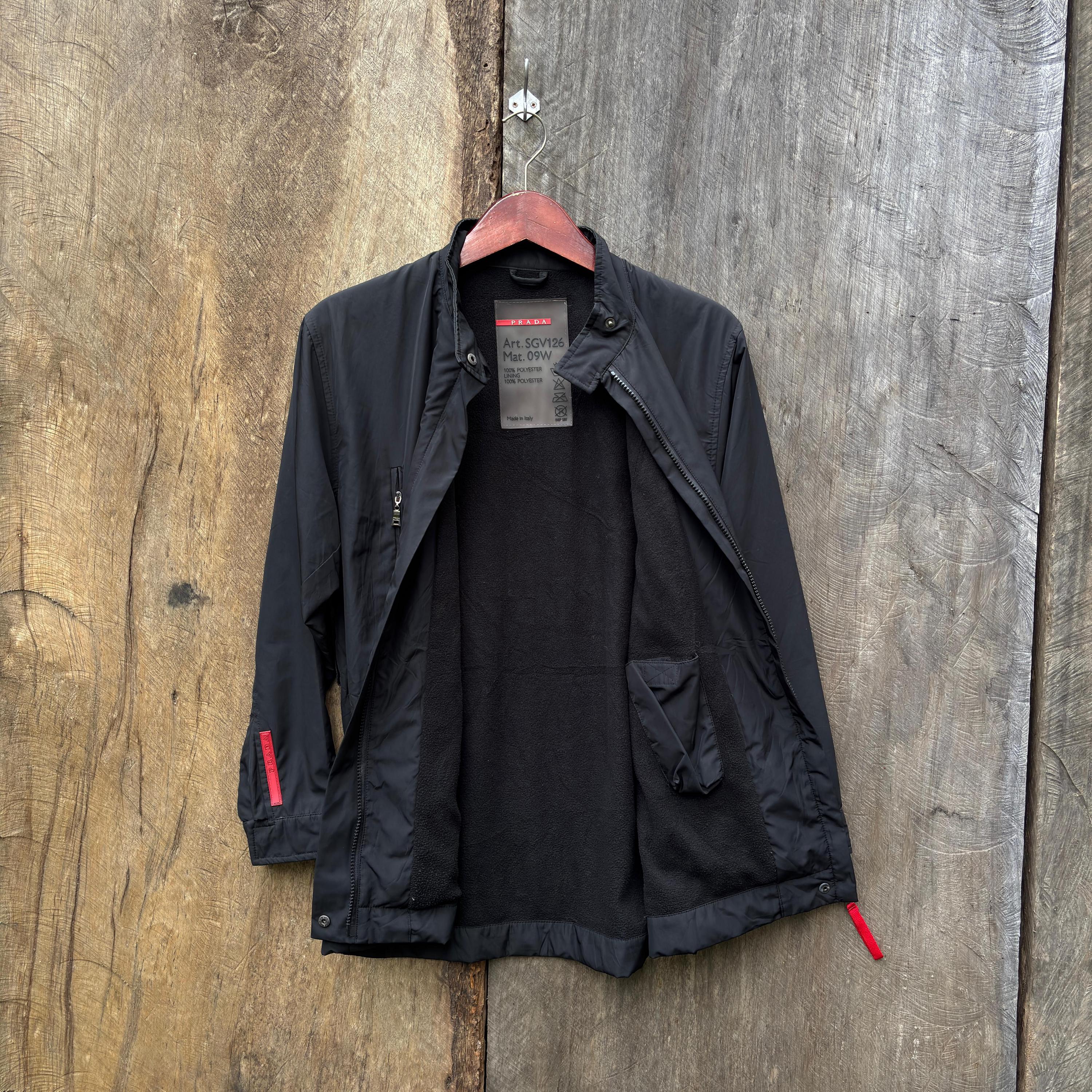 PRADA Art. SGV126 Mat. 09W Parka Fleece Line Winter Jacket Made in