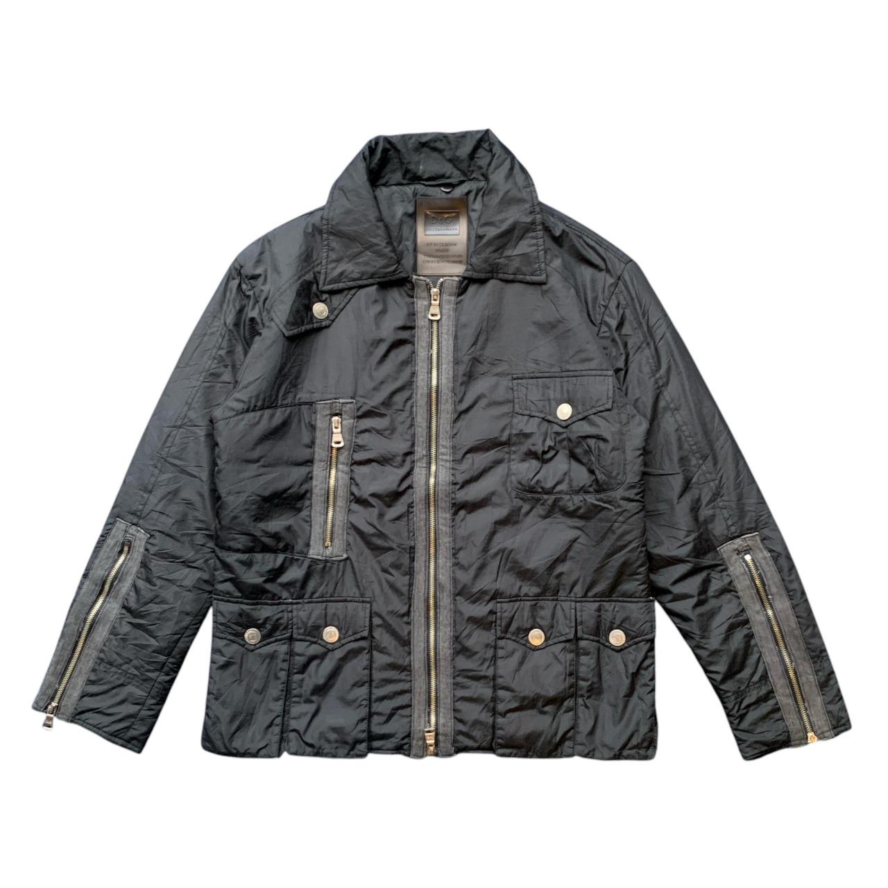 D&G Dolce and Gabbana Hybrid Multi Pocket Blouson Jacket Made in 