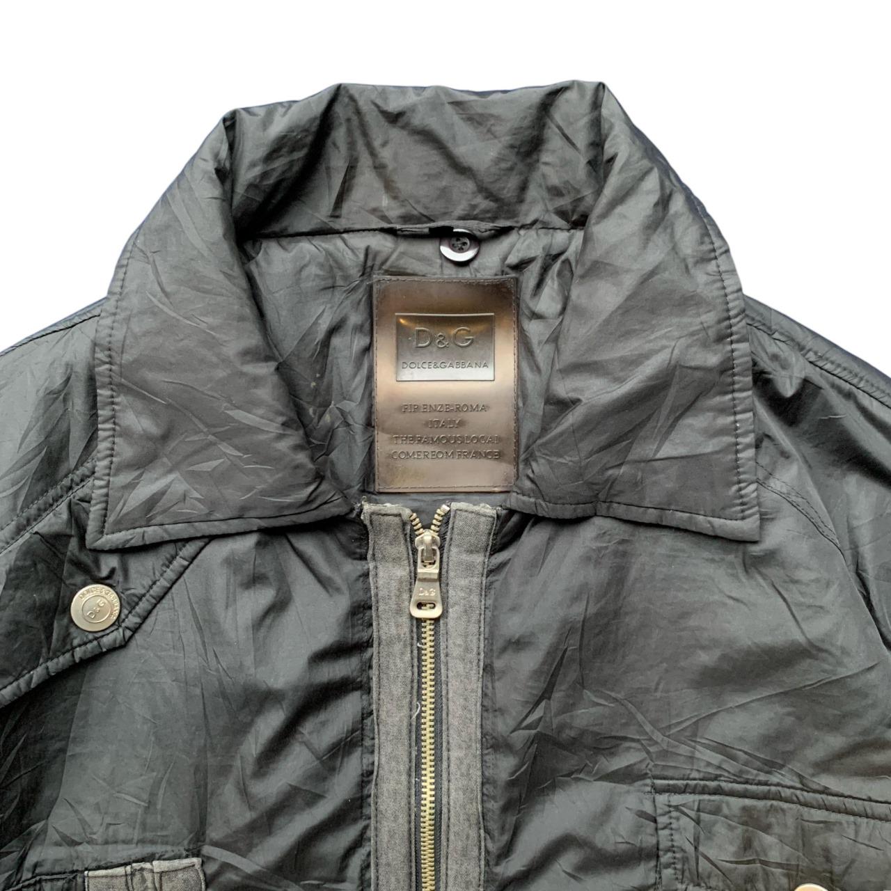 D&G Dolce and Gabbana Hybrid Multi Pocket Blouson Jacket Made in 