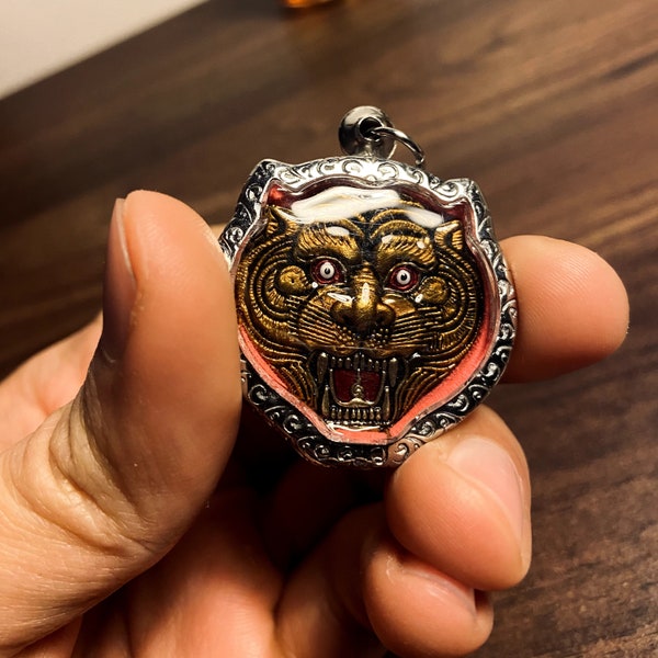 Tiger Head Medal by LP Pern