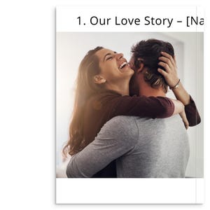 Personalized Softcover Photo Book – Custom Wedding, Anniversary & Couple Gift
