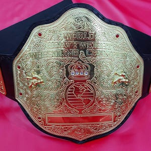 BIG GOLD World Heavyweight Championship Replica for dad father friend son brother bf Christmas new year wwe replica wwf nwa iwgp wbc wbo
