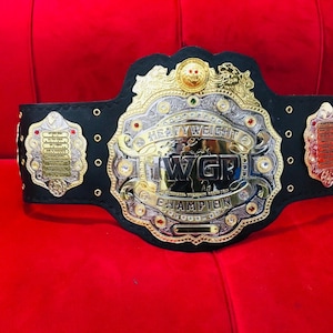 IWGP V4 HeavyWeight Championship Belt best for dad father friend son bro bf Christmas new year wwe replica wwf nwa iwgp wbc wbo birthday