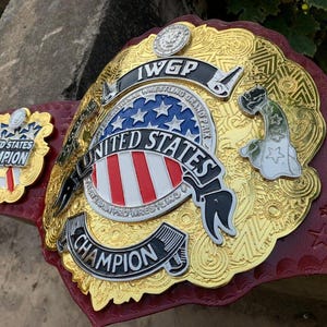 IWGP UNITED STATES championship belt adult best for dad father friend son brother bf Christmas new year wwe replica wwf nwa iwgp wbc wbo