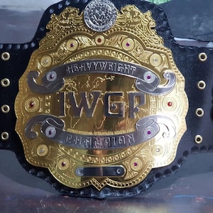 IWGP World Heavyweight Wrestling Championship V4 Tittle Belt best for dad dad friend son bro bf Christmas new year wwe wwf nwa iwgp wbc wbo